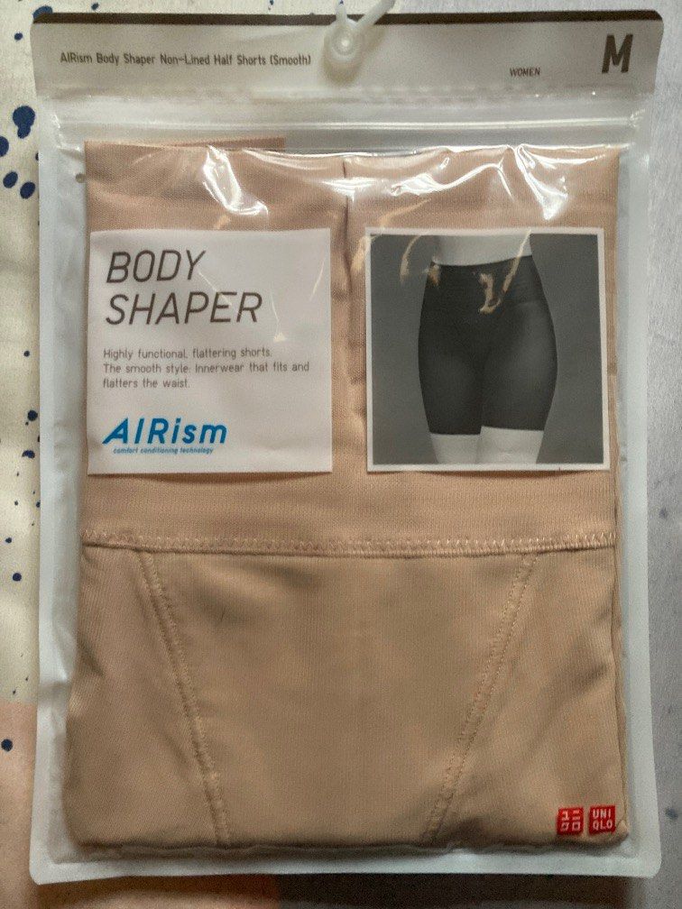 Uniqlo Airism Body Shaper Half Shorts, Women's Fashion, New