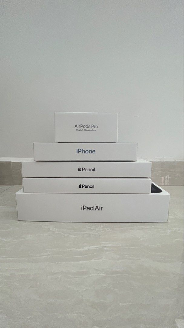 Brand New Apple Product Boxes, Mobile Phones & Gadgets, Mobile & Gadget