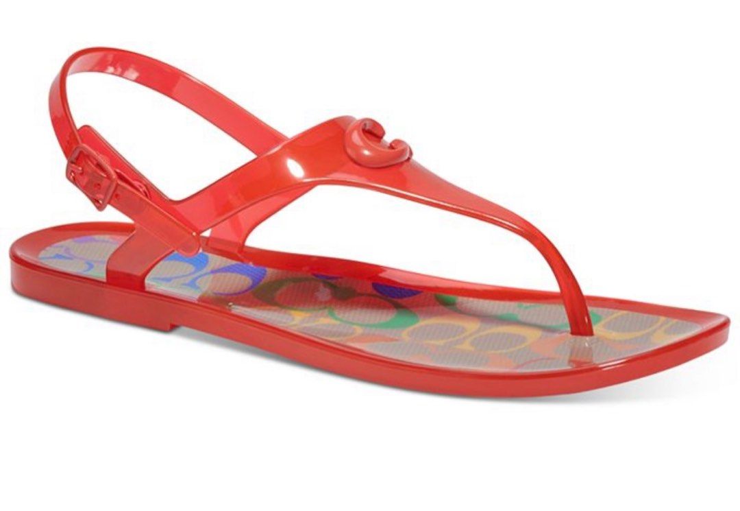 Coach jelly thong online sandals