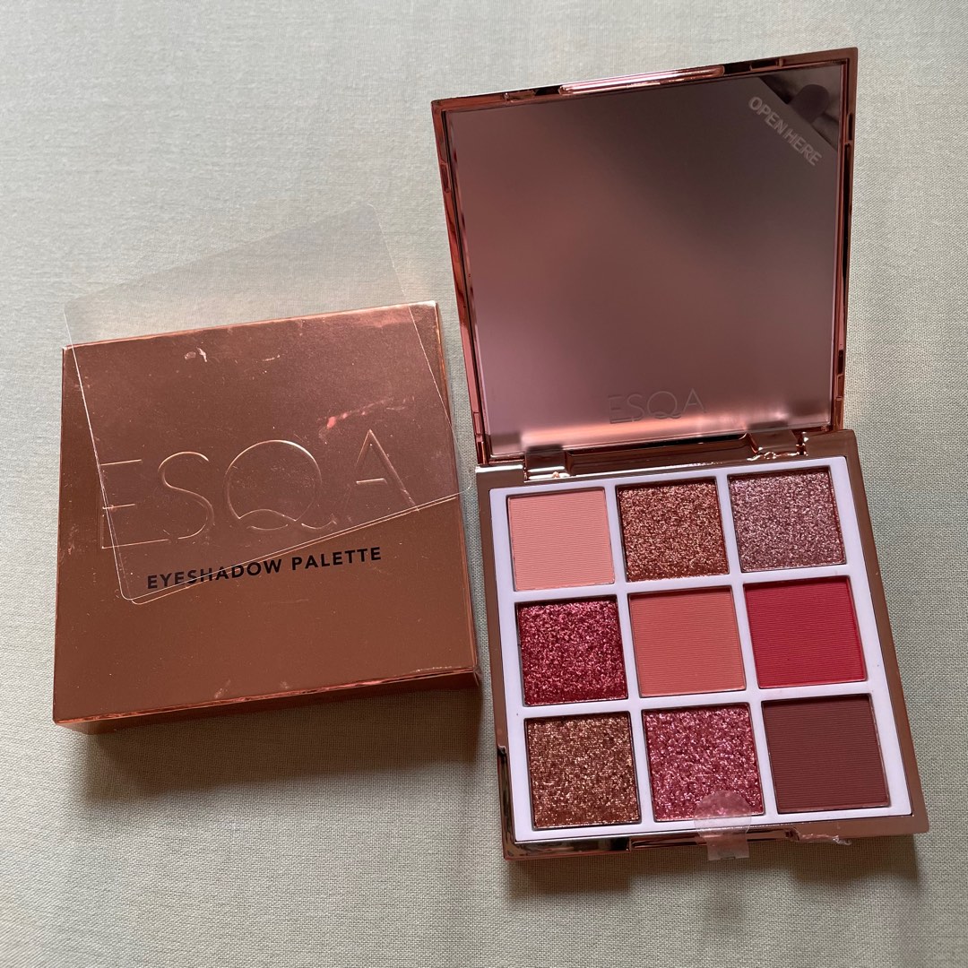 BRAND NEW Esqa Peach Goddess Eyeshadow Palette on Carousell