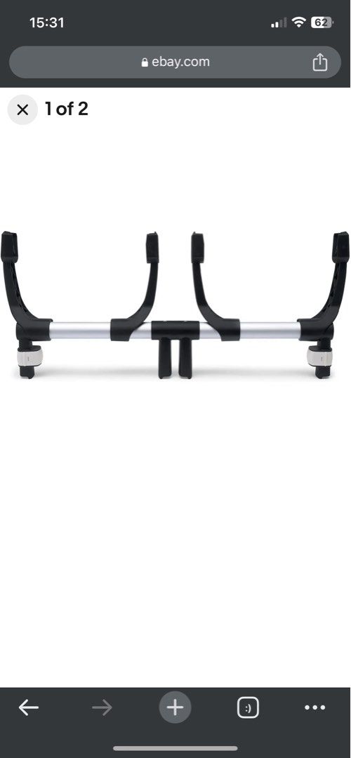 Bugaboo donkey twin adapter cybex outlet