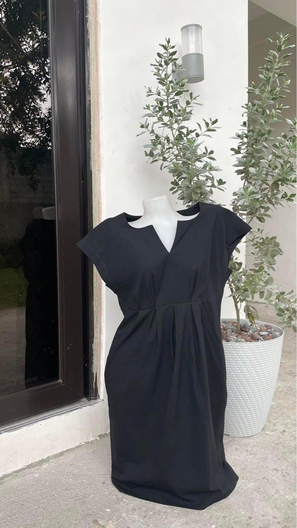 Anne klein deals black dress