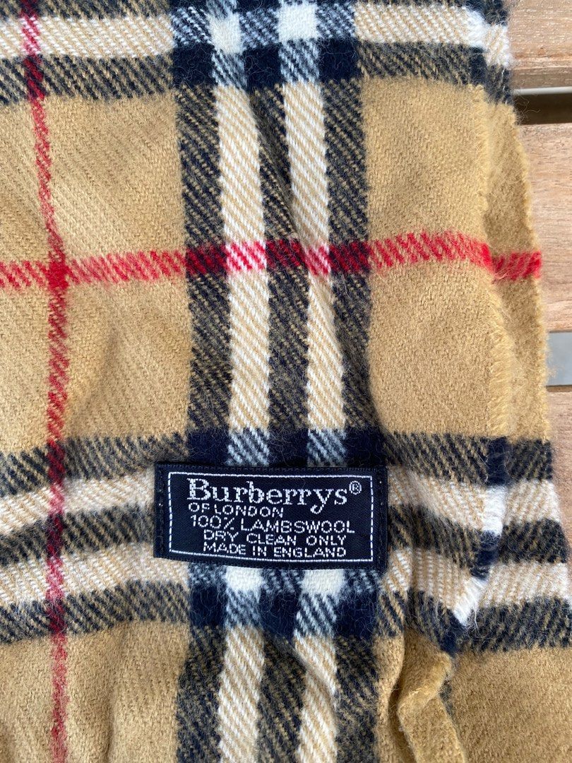 Burberry Cashmere Scarf Women s Fashion Watches Accessories