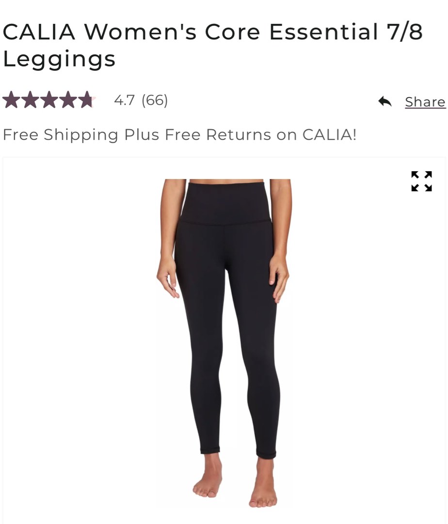 CALIA BY CARRIE UNDERWOOD WOMENS CORE ESSENTIAL LEGGINGS, Women's Fashion,  Activewear on Carousell