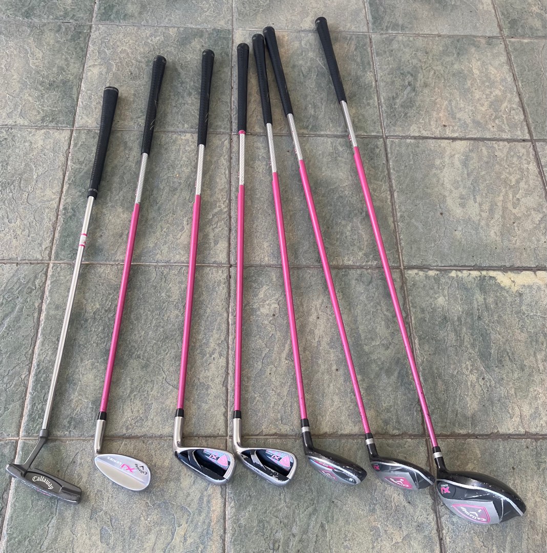 Callaway Xj Junior Golf Clubs with Golf Bag, Sports Equipment, Sports