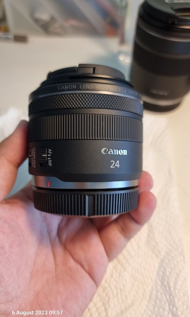 Canon RF 24mm f1.8 IS STM Macro_ 6 Months Only Under Warranty ...