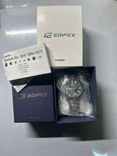 Casio Edifice men watch brand new in box Men s Fashion Watches