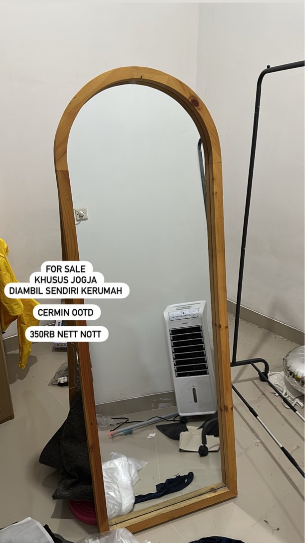 Cermin Ootd Full Body Standing Mirror Perabotan Rumah Di Carousell 1429