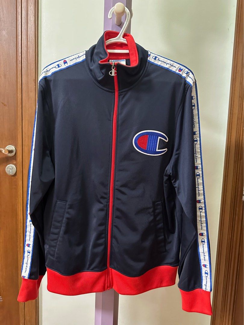 Champion big c track jacket new arrivals