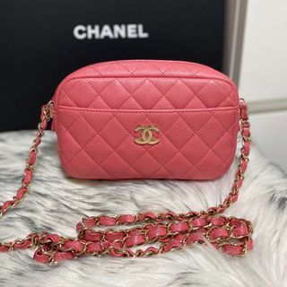 The Global Luxury Closet - Chanel 19S iridescent pink Zippy coin