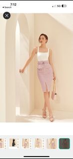 Chello Ansley peplum dress