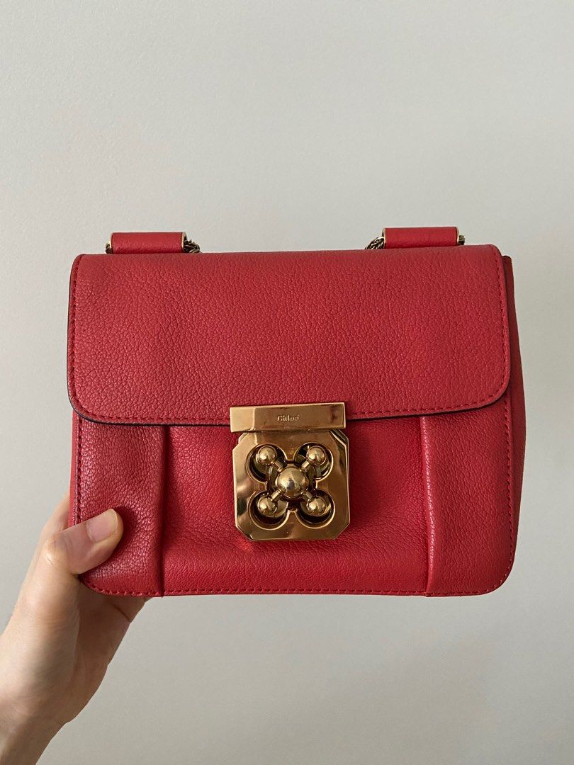 Red chloe bag hotsell