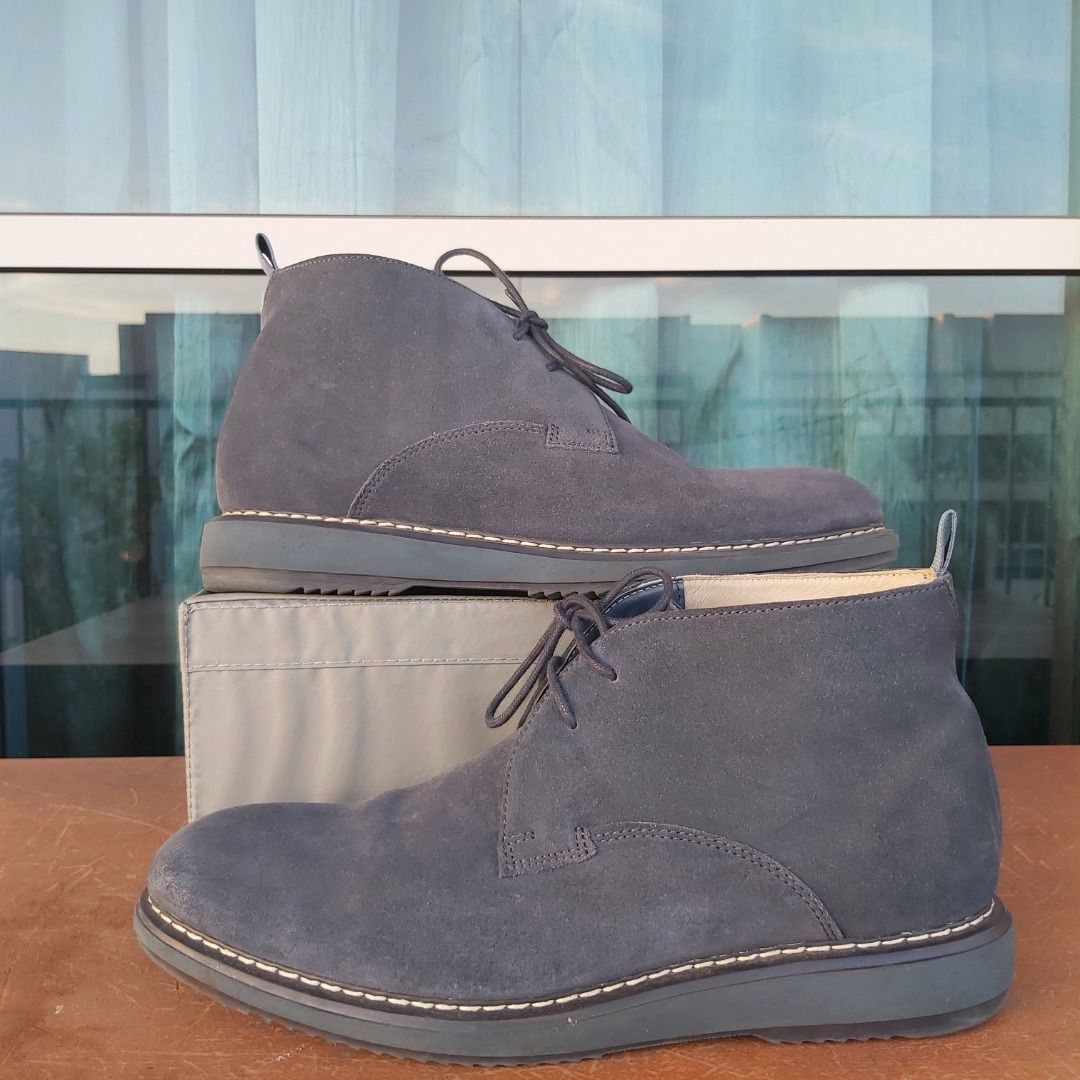 Clarks Navy Kenley Mid, Men display picture 3