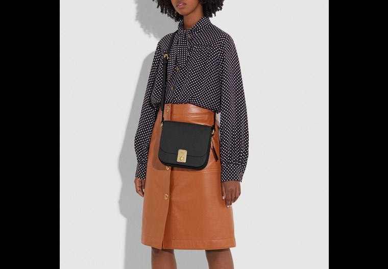 Hutton saddle bag in colorblock on sale