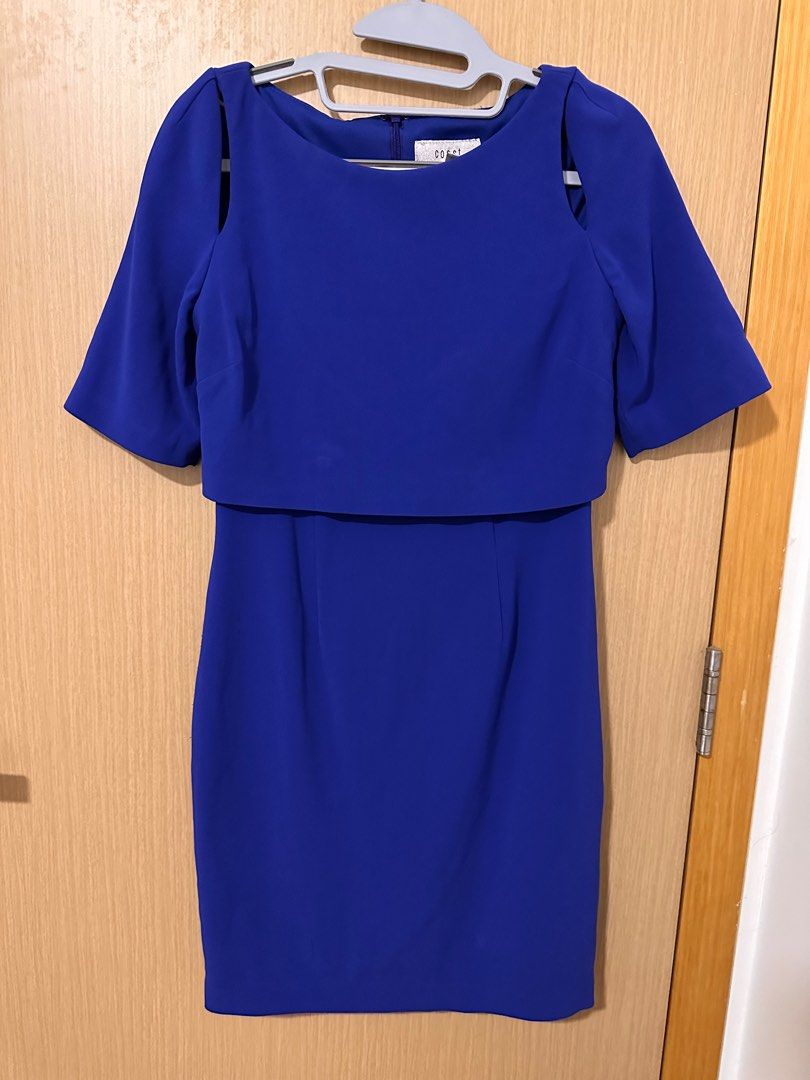 Coast cobalt blue dress