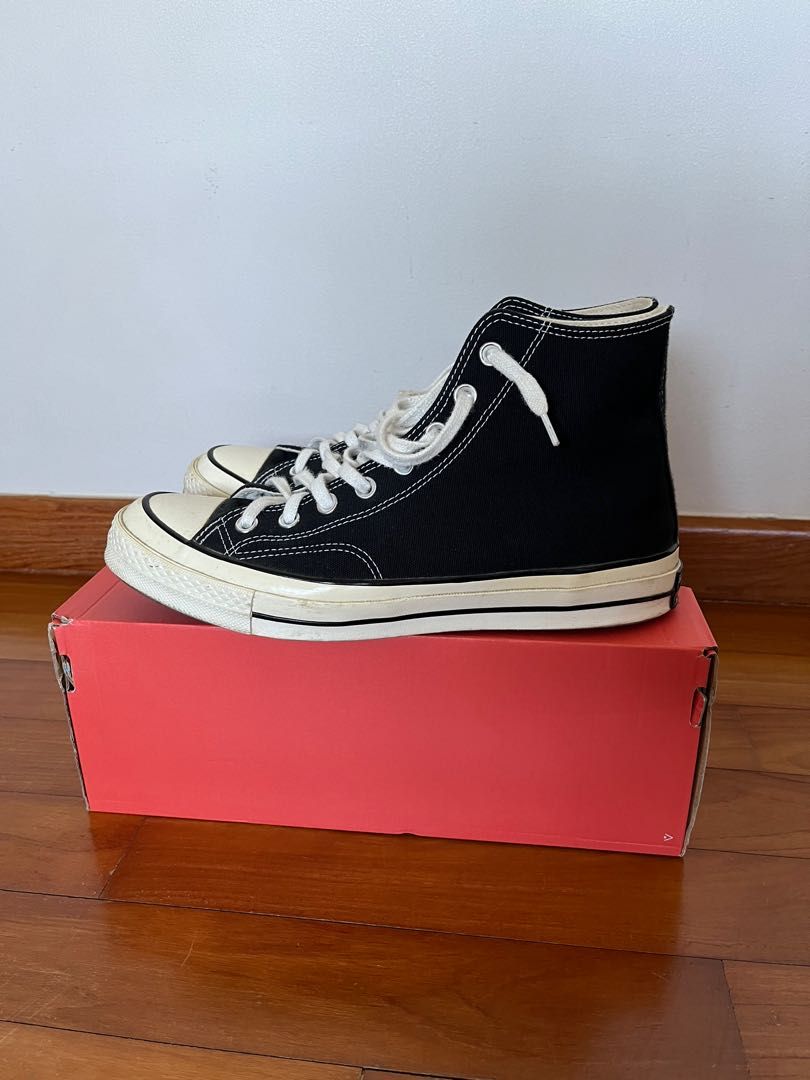 Chuck taylor hotsell 70s black