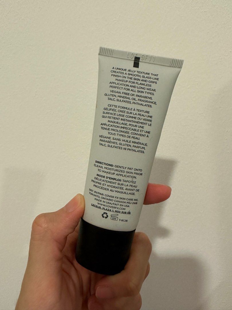 Cover FX Gripping Primer, Beauty & Personal Care, Face, Makeup on Carousell