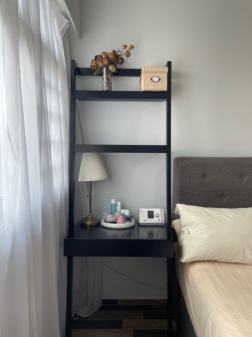 Crate and barrel shop sawyer leaning desk