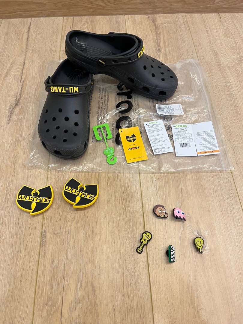 Crocs Wu Tang Clan edition Men s Fashion Footwear Flipflops