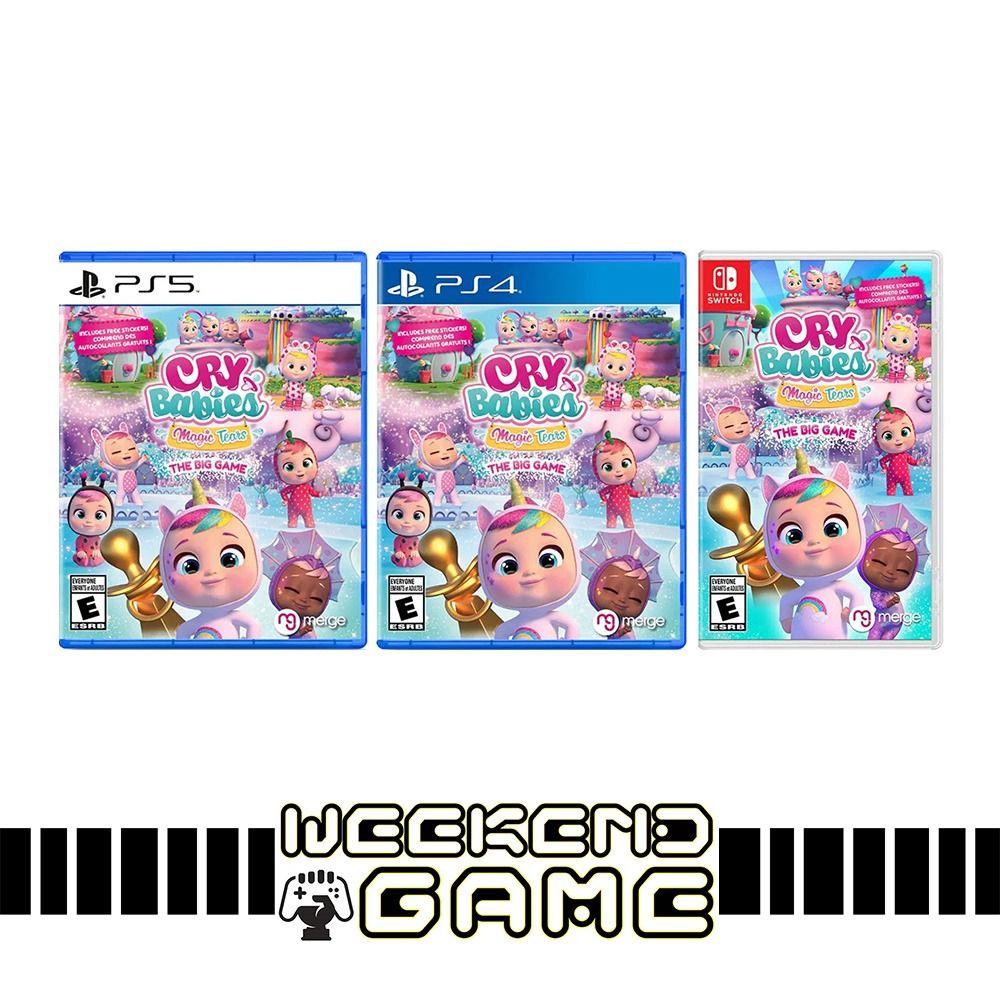 Cry Babies Magic Tears The Big Game PS5 PS4 Switch Video