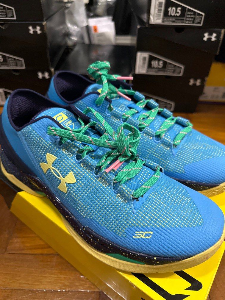 Curry 2 Low Select Camp 1292503 435 10.5 Under Armour Basketball UA Shoes