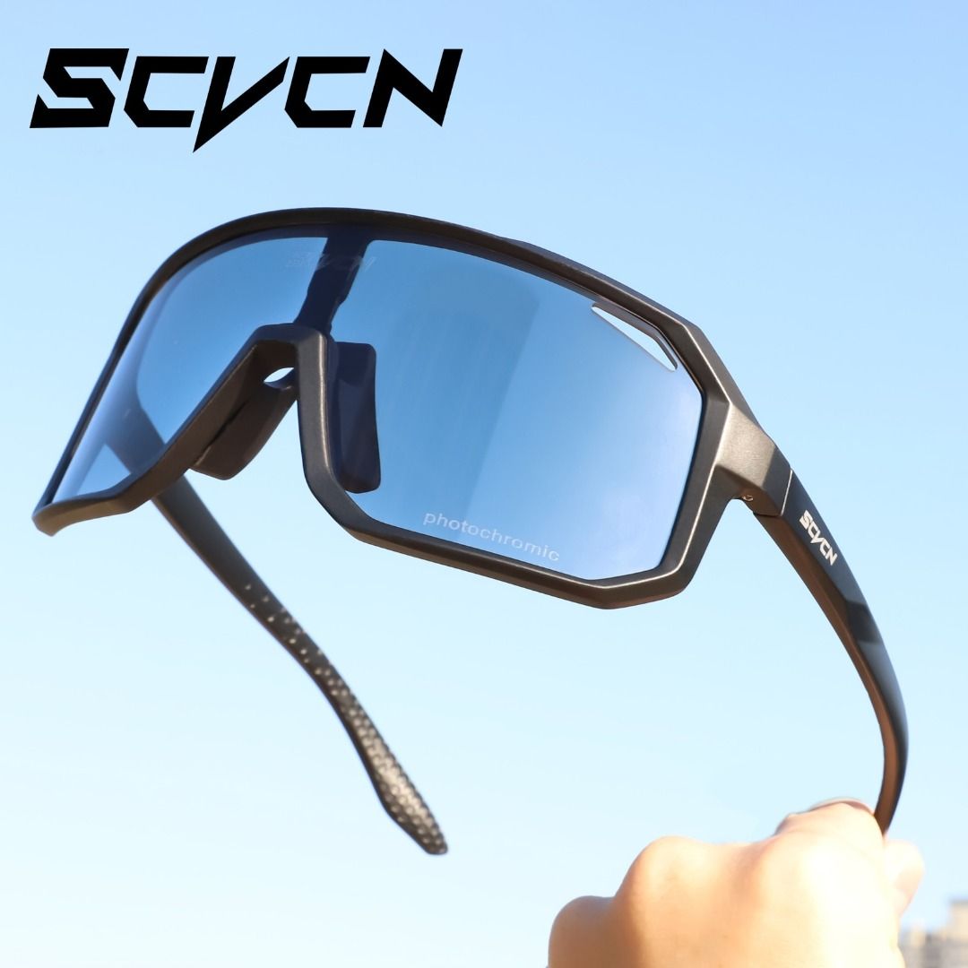 ROCKBROS Photochromic Cycling Glasses Polarized Adjustable Nose Support  Myopia Frame Sports Sunglasses Men Women Eyewear Goggle, 男裝, 手錶及配件, 眼鏡-  Carousell