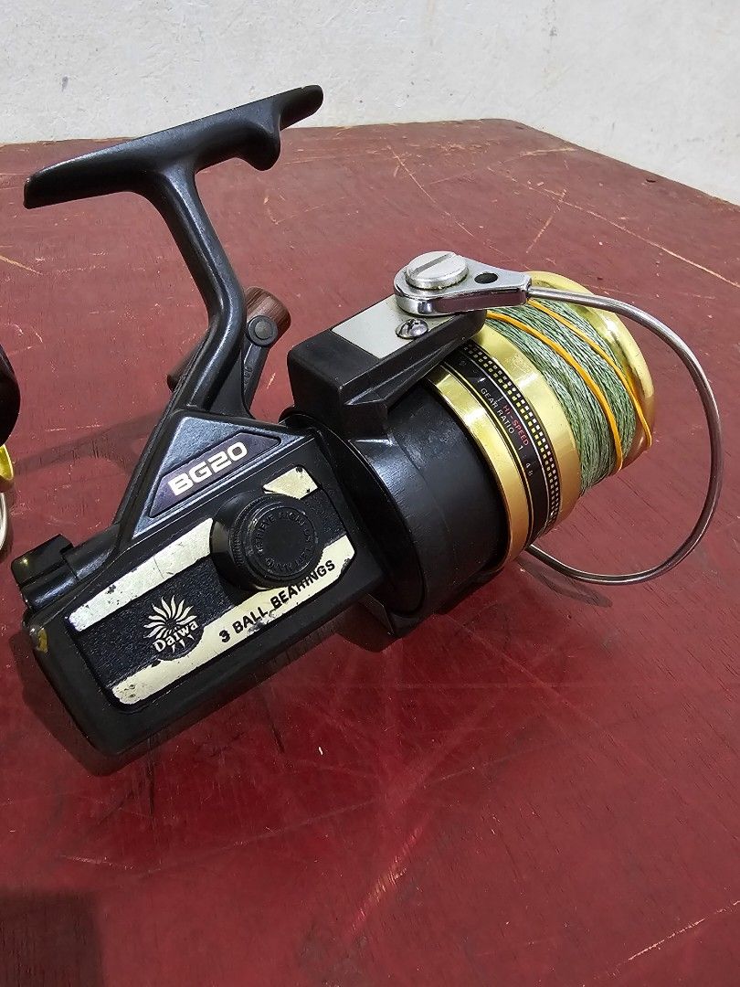 DAIWA BG -10Fishing Reel Thailand Made, Sports Equipment, Fishing on  Carousell