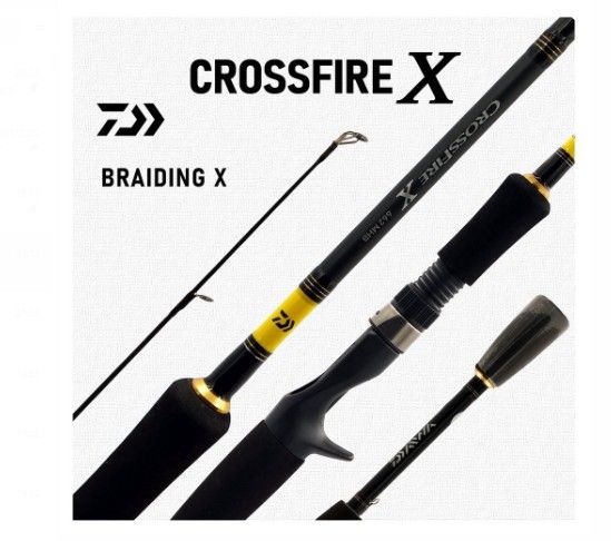 Daiwa crossfire x 662mhb rod, Sports Equipment, Fishing on Carousell