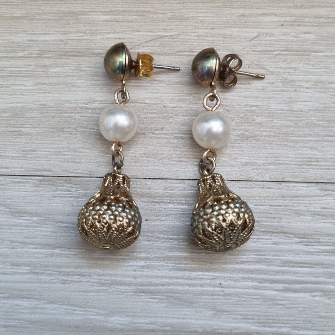 Dangling Pearl Earrings Women s Fashion Jewelry Organisers