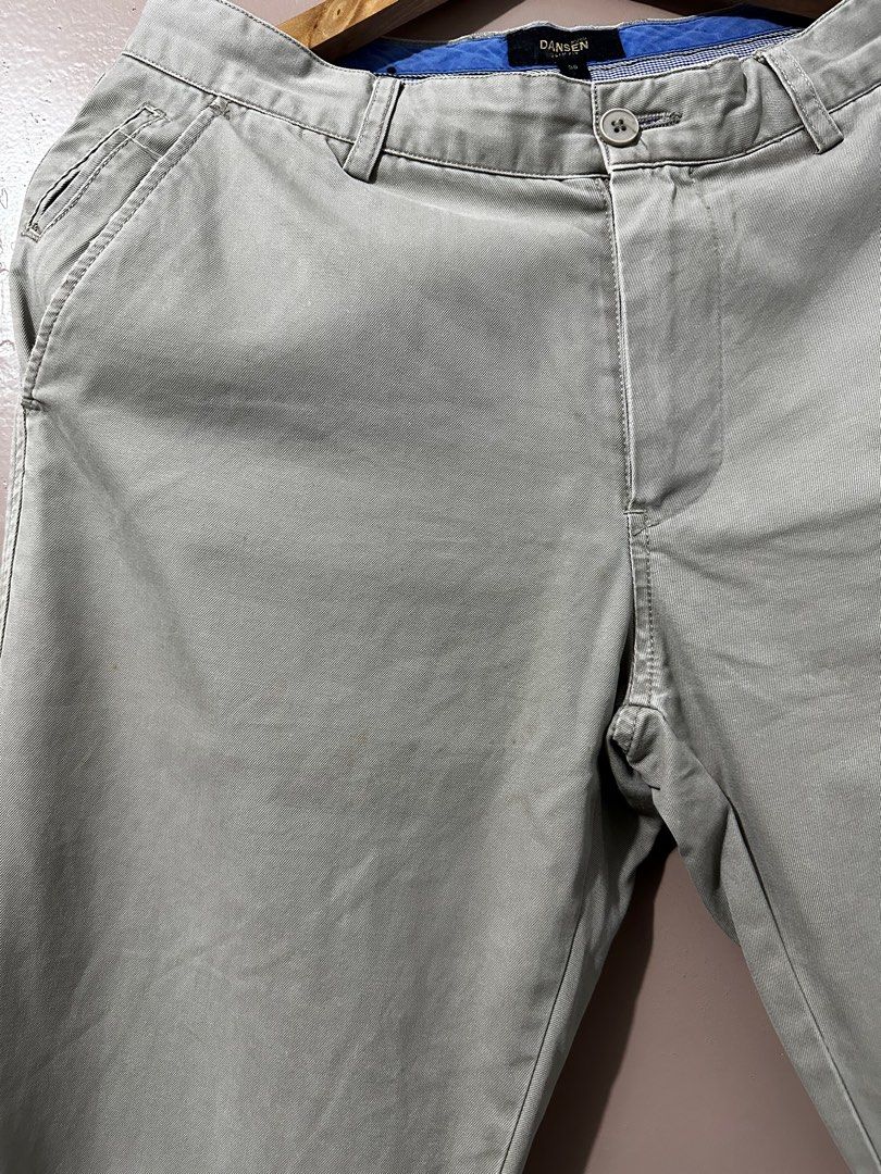 Dansen Slimfit Pants for Men (Category: Trousers) located in Muntinlupa City. Submitted by kashel19 (Listing ID 1247384800, Image 3). Description: Dansen Mens Slimfit Pants Ash gray Size 30 (30in on medida) Minor flaw (see pic).