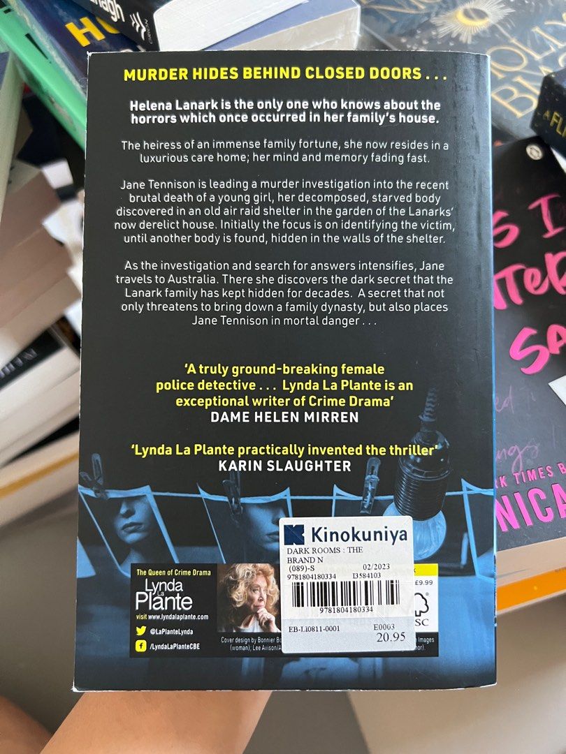 Dark Rooms Lynda La Plante, Hobbies & Toys, Books & Magazines