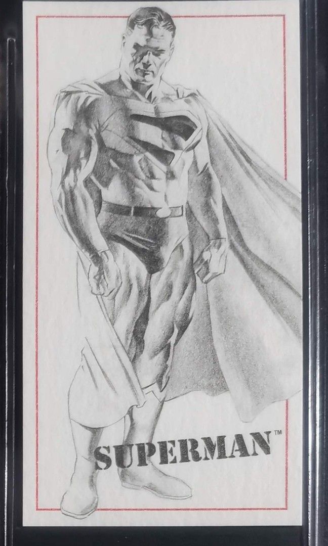 DC KINGDOM COME Complete 15 piece Sketchboard Chase Card Set