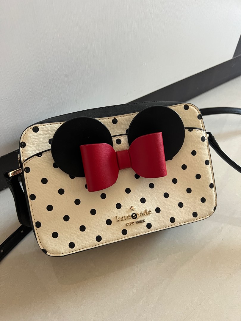 Disney X Kate Spade Minnie Mouse Camera Bag K4760, Women's