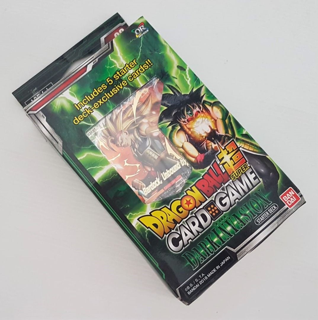 Dragon Ball Super Card Game, Dark Invasion Starter Pack, Bandai original,  including 5 starter deck exclusive cards, Cards unopened, in sealed  condition, Rare Collectibles, Hobbies & Toys, Toys & Games on Carousell