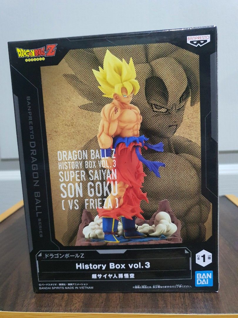 Banpresto Dragon Ball Z History Box Vol.1 - Son Goku Figurine