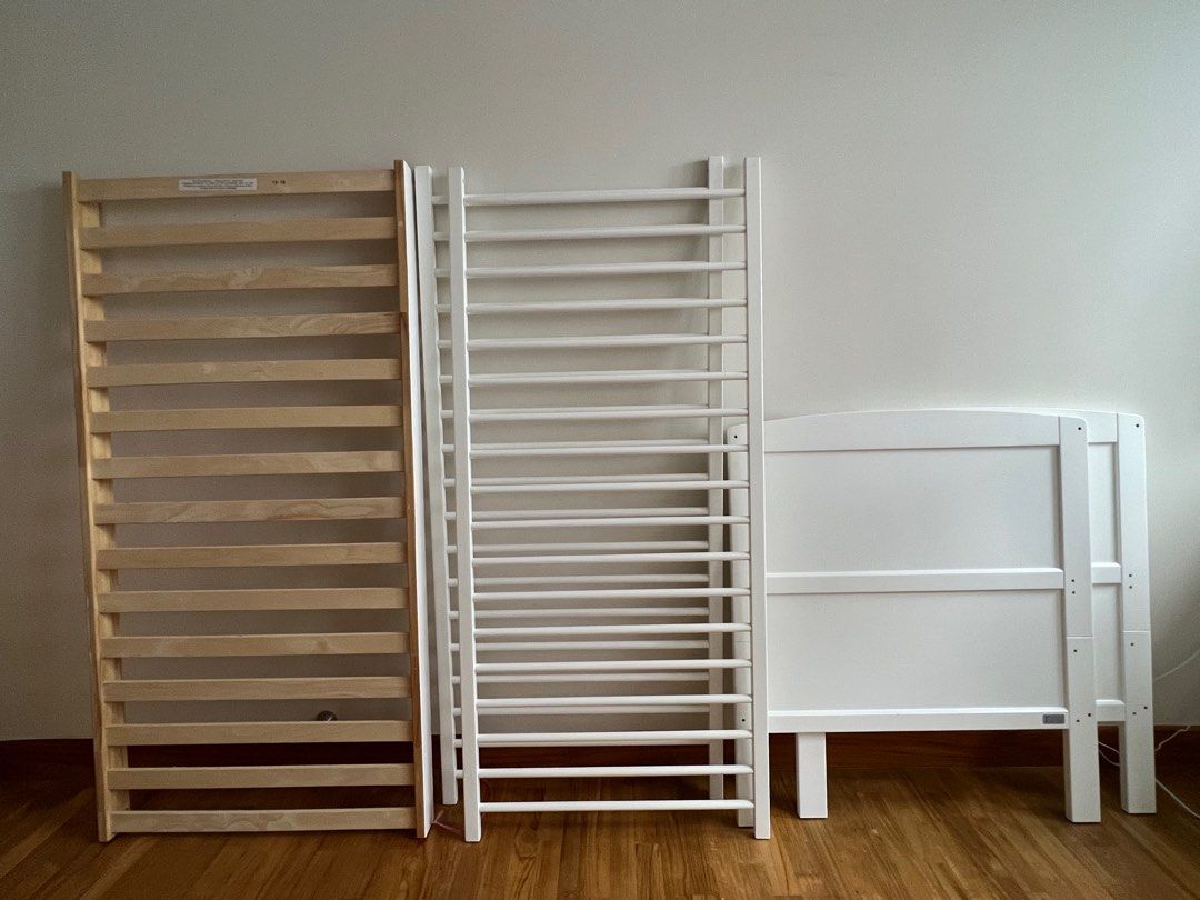 East coast hudson shop cot bed white