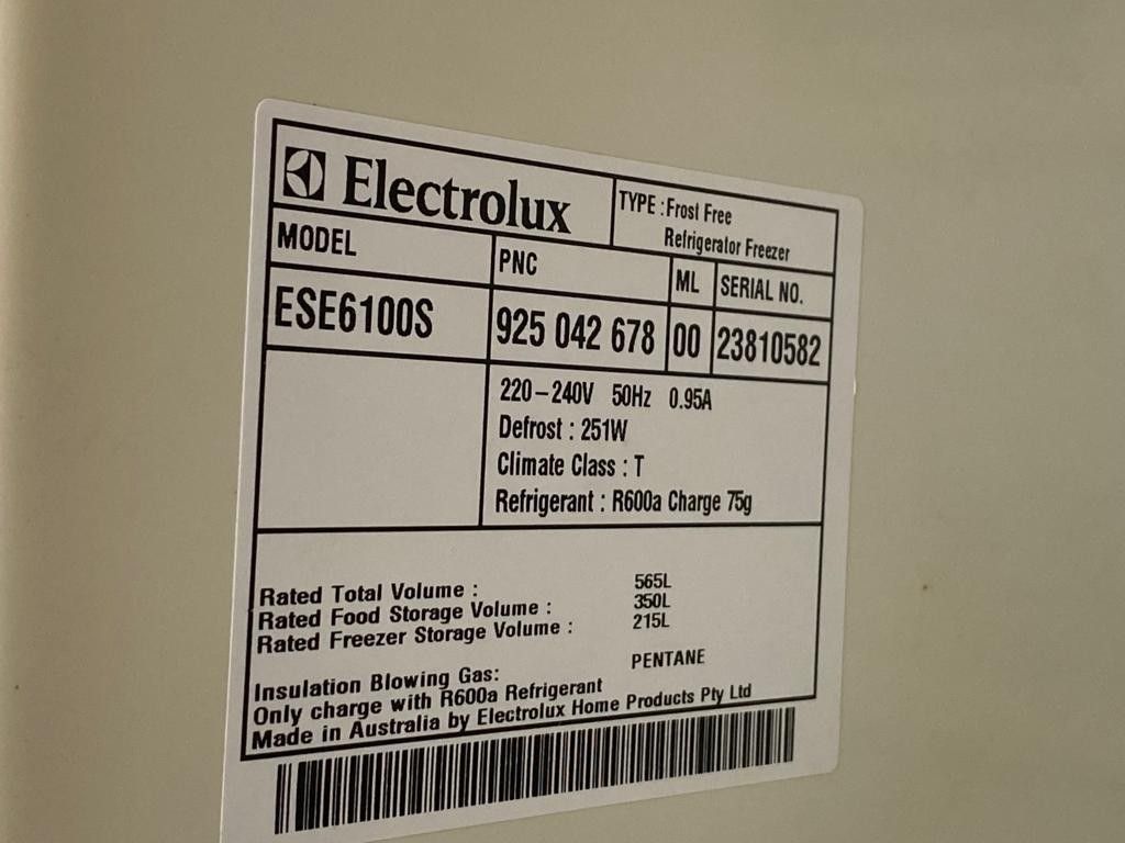 Electrolux two door fridge made in Australia, TV & Home Appliances