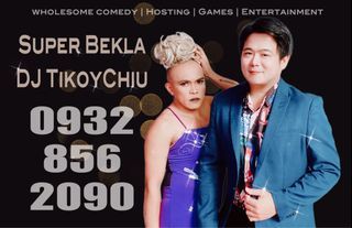 Event Host Stand Up Comedian Duo Super Bekla and DJ Tikoy