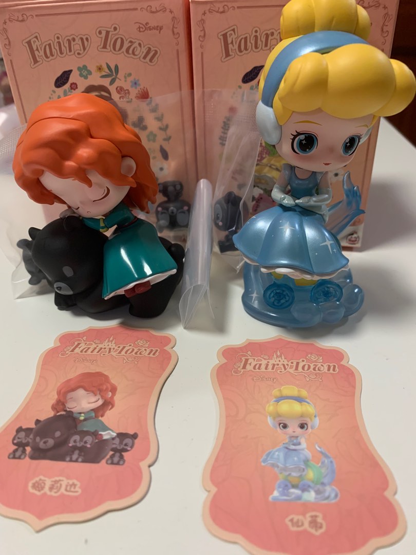 Fairy Town Merida and Cinderella, Hobbies & Toys, Toys & Games on Carousell