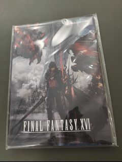 Final fantasy 16 lined notebook