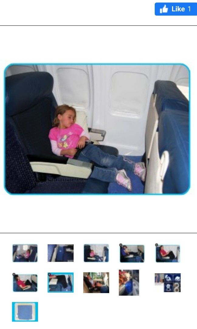 First class kid travel store pillow