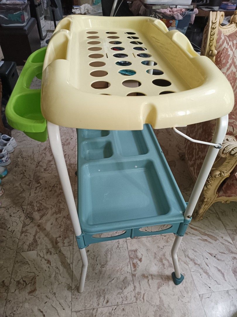 Foldable Infant Bathtub Changing Table, Babies & Kids, Bathing