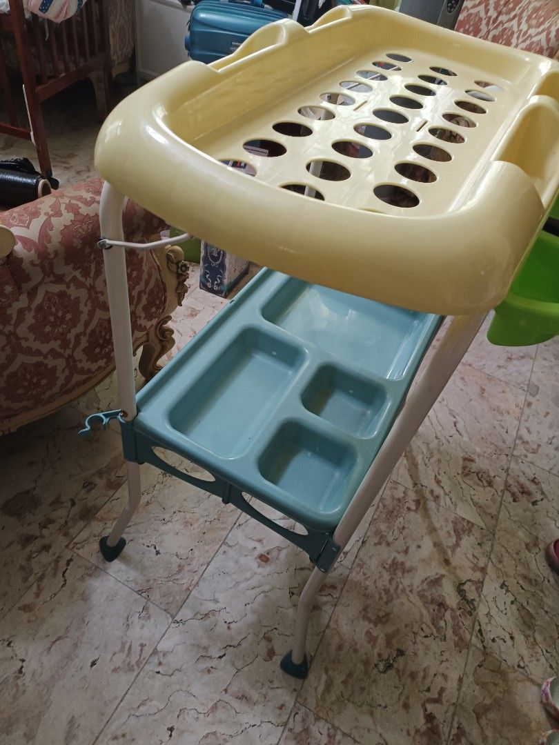 Foldable Infant Bathtub Changing Table, Babies & Kids, Bathing