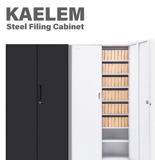 [FREE DELIVERY] KAELEM Steel Filing Cabinet (Free Assembly ...