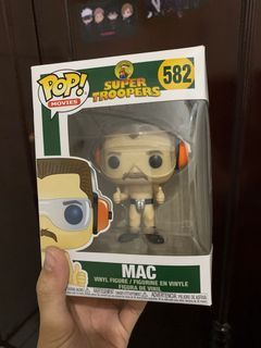 Funko POP super troopers MAC , hiasan meja diecast action figure murah