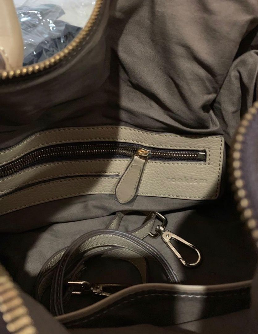 Genuine leather clearance duffel bag
