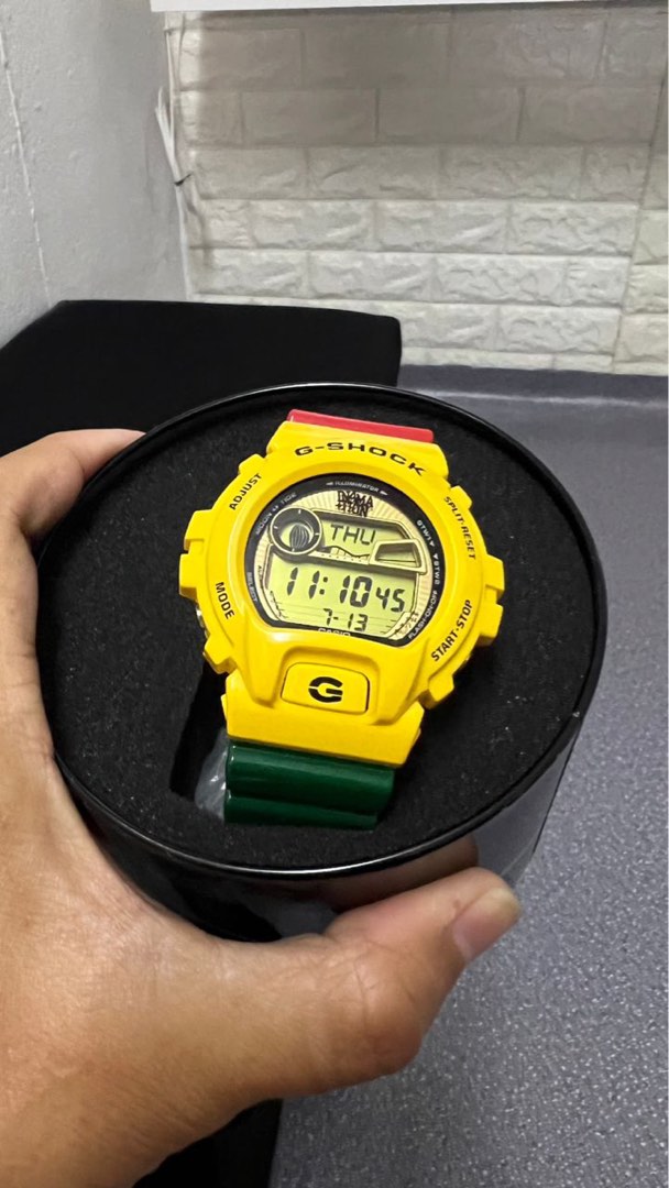 GLX 6900 RASTA ORIGINAL ITEM Men s Fashion Watches