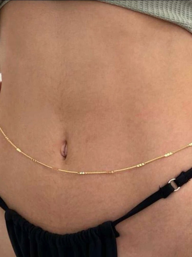 Gold waist new arrivals chain for ladies
