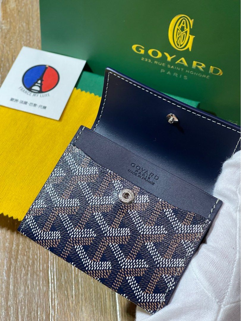 Goyard Marigny Wallet Navy Blue