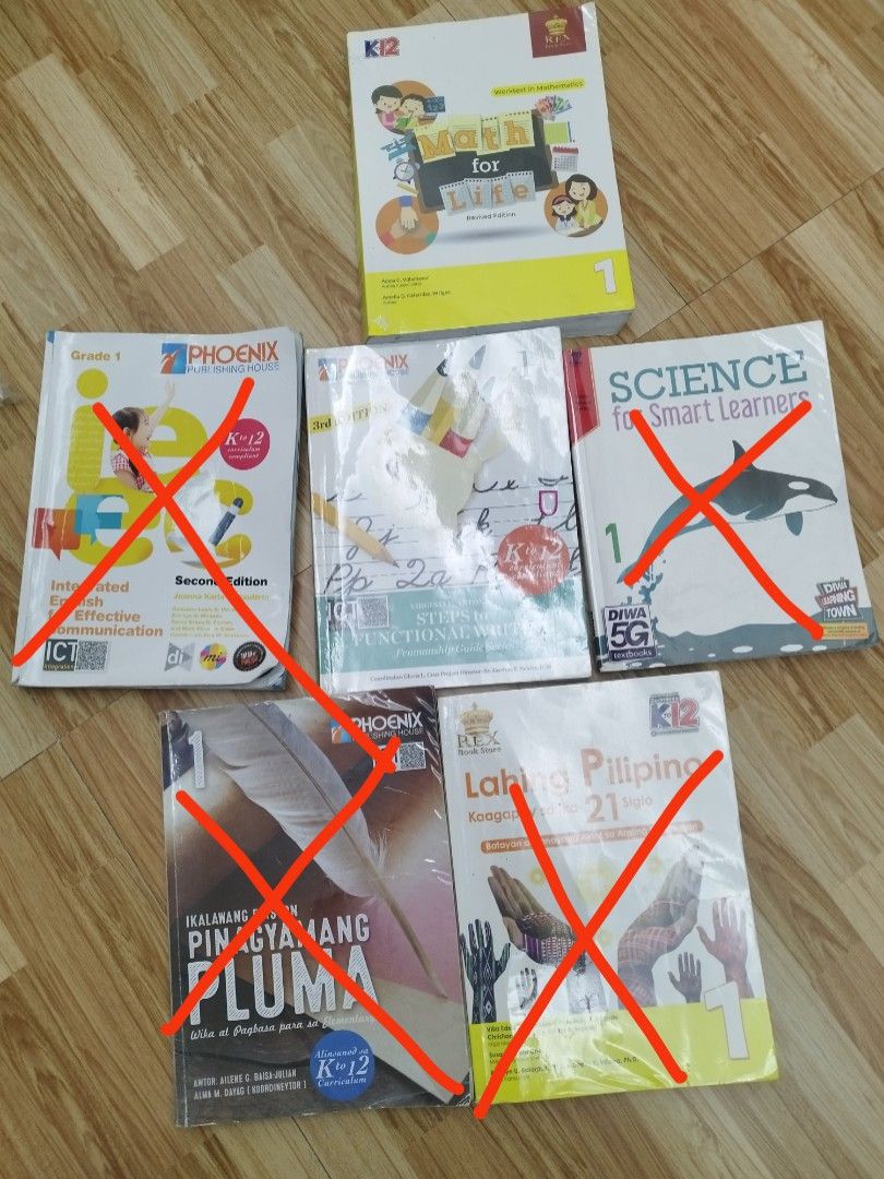 Grade 1 Books (Category: Textbooks) located in Paranaque City. Submitted by kenoh07 (Listing ID 1244083772, Image 1). Description: Grade 1 K-12 Book ✍️Steps to Functional Writing.